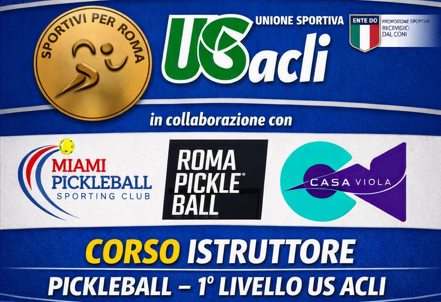 Corso Istruttore Pickleball 1° Livello